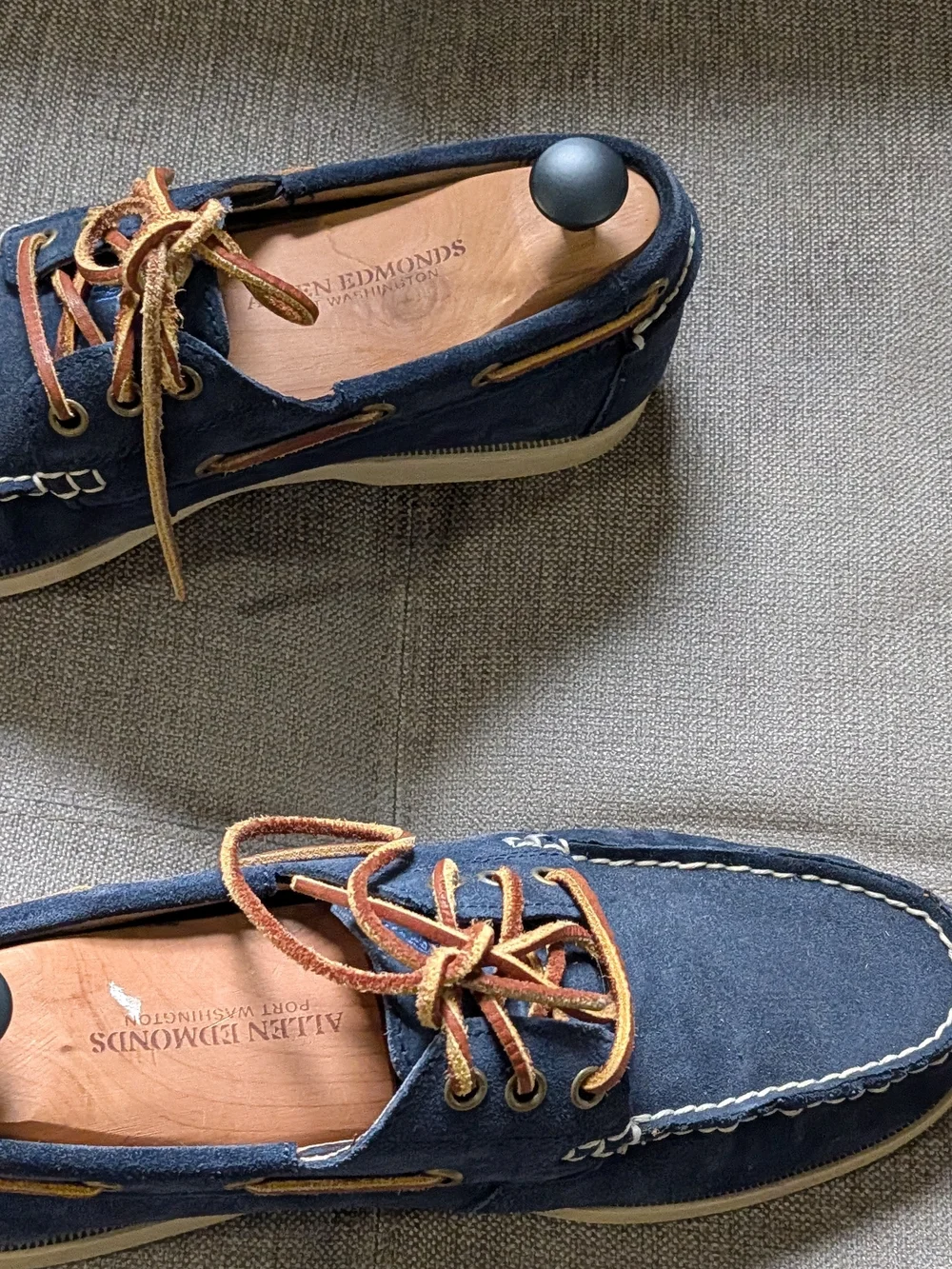 Polo by Ralph Lauren Men’s Navy Suede Casual Shoe